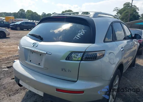 2006 Infiniti Fx35 из США, поврежденный, VIN JNRAS08W06X206698